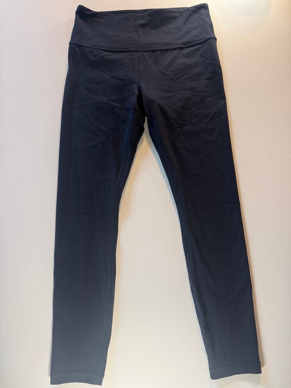 Athleta Elation Navy Powervita High Rise Leggings Women's S Yoga Tights